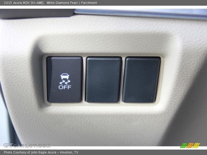 White Diamond Pearl / Parchment 2015 Acura MDX SH-AWD