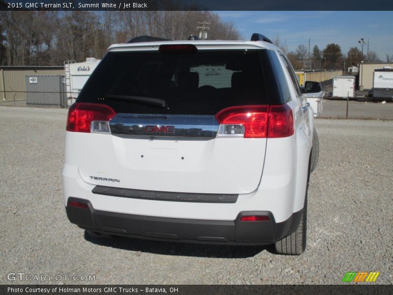 Summit White / Jet Black 2015 GMC Terrain SLT