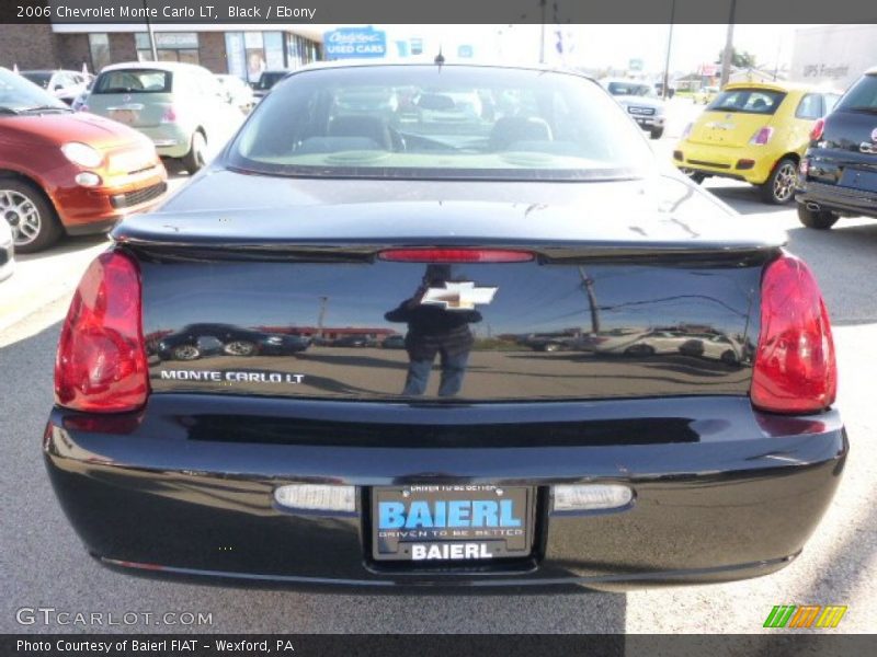 Black / Ebony 2006 Chevrolet Monte Carlo LT