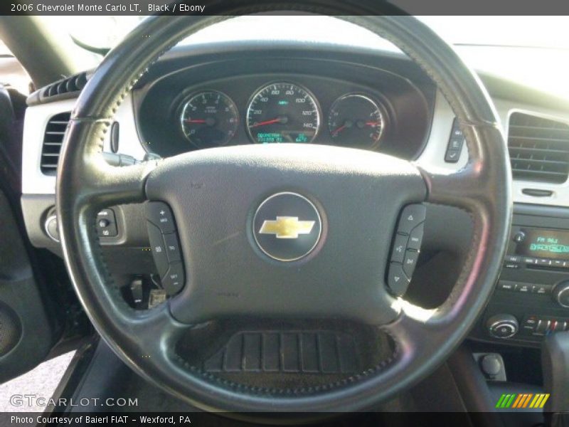 Black / Ebony 2006 Chevrolet Monte Carlo LT