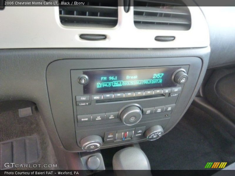 Black / Ebony 2006 Chevrolet Monte Carlo LT
