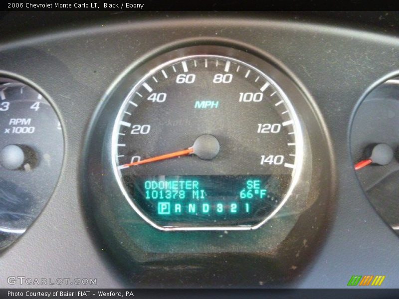 Black / Ebony 2006 Chevrolet Monte Carlo LT