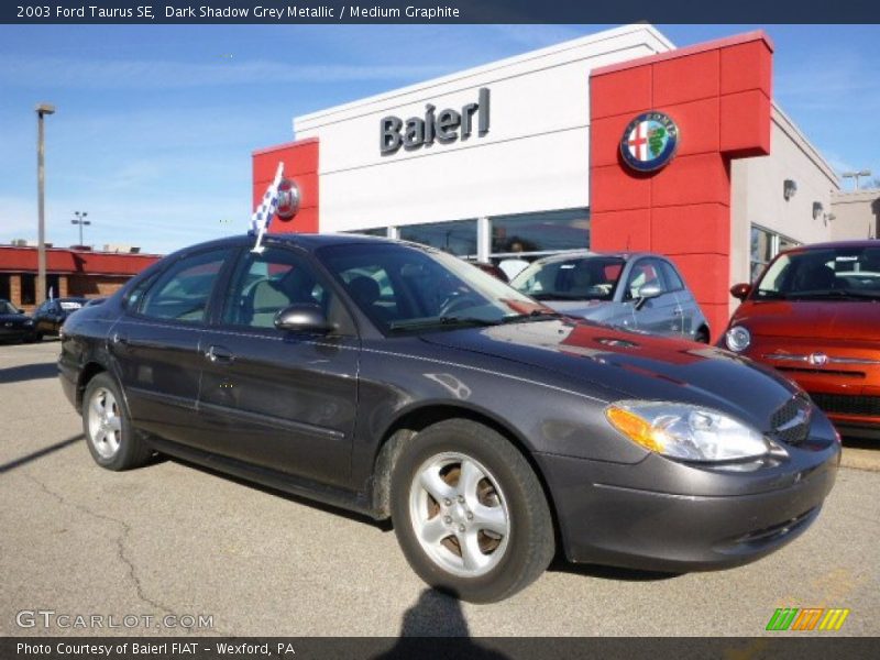 Dark Shadow Grey Metallic / Medium Graphite 2003 Ford Taurus SE