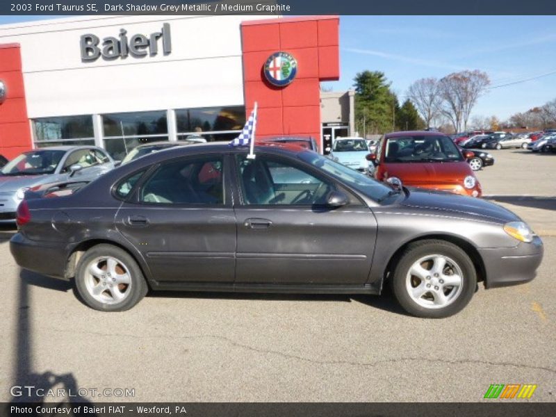 Dark Shadow Grey Metallic / Medium Graphite 2003 Ford Taurus SE