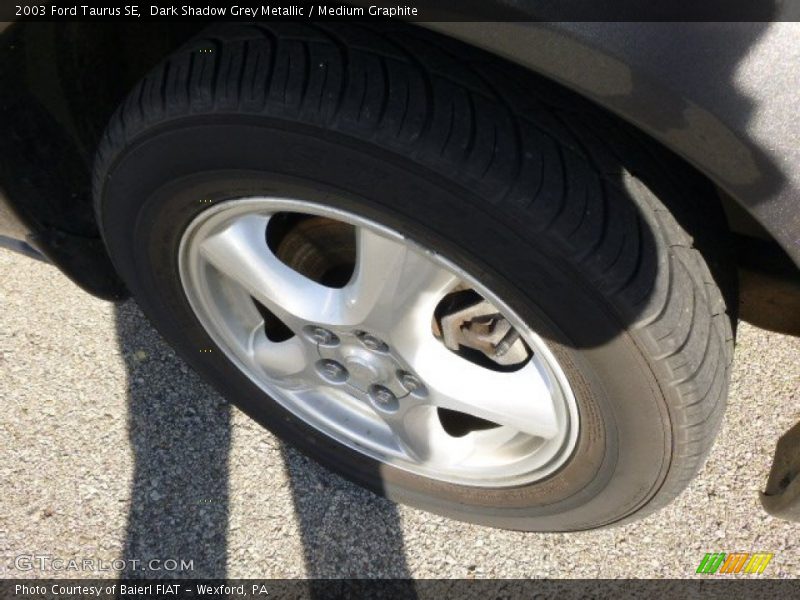 Dark Shadow Grey Metallic / Medium Graphite 2003 Ford Taurus SE