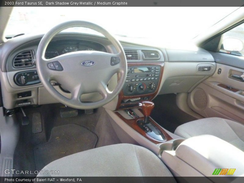 Dark Shadow Grey Metallic / Medium Graphite 2003 Ford Taurus SE