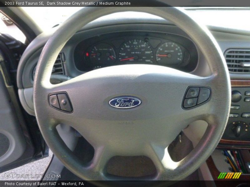 Dark Shadow Grey Metallic / Medium Graphite 2003 Ford Taurus SE