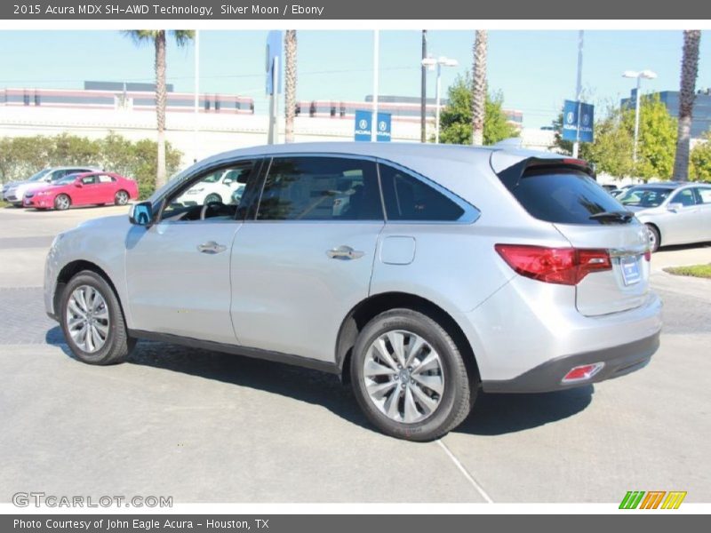 Silver Moon / Ebony 2015 Acura MDX SH-AWD Technology