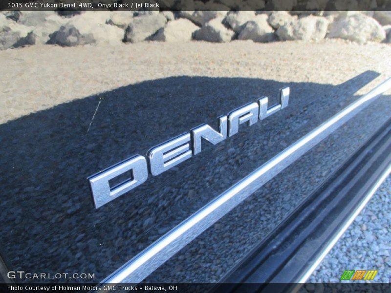 Onyx Black / Jet Black 2015 GMC Yukon Denali 4WD