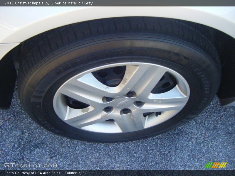 Silver Ice Metallic / Gray 2011 Chevrolet Impala LS