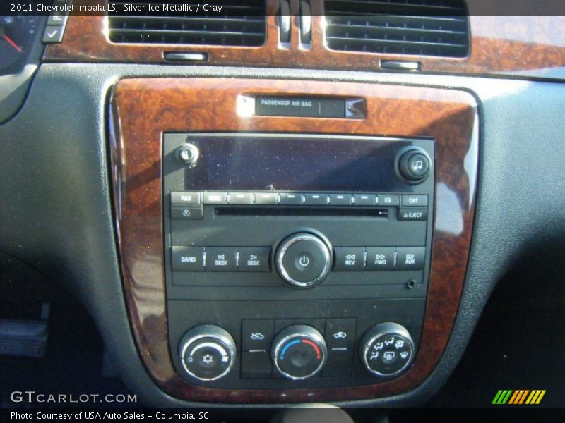 Silver Ice Metallic / Gray 2011 Chevrolet Impala LS