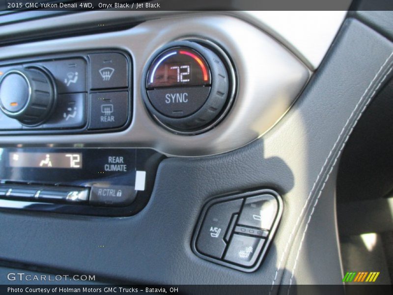 Onyx Black / Jet Black 2015 GMC Yukon Denali 4WD