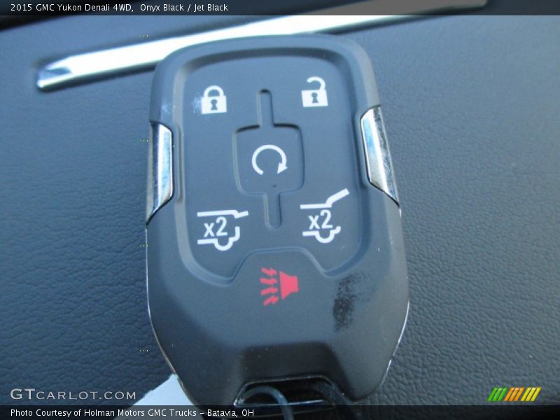 Onyx Black / Jet Black 2015 GMC Yukon Denali 4WD