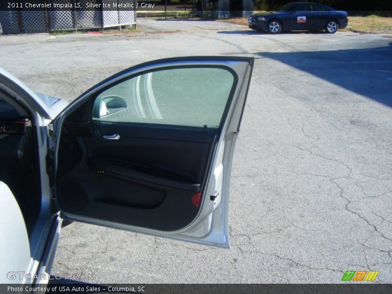 Silver Ice Metallic / Gray 2011 Chevrolet Impala LS
