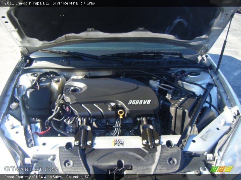 Silver Ice Metallic / Gray 2011 Chevrolet Impala LS