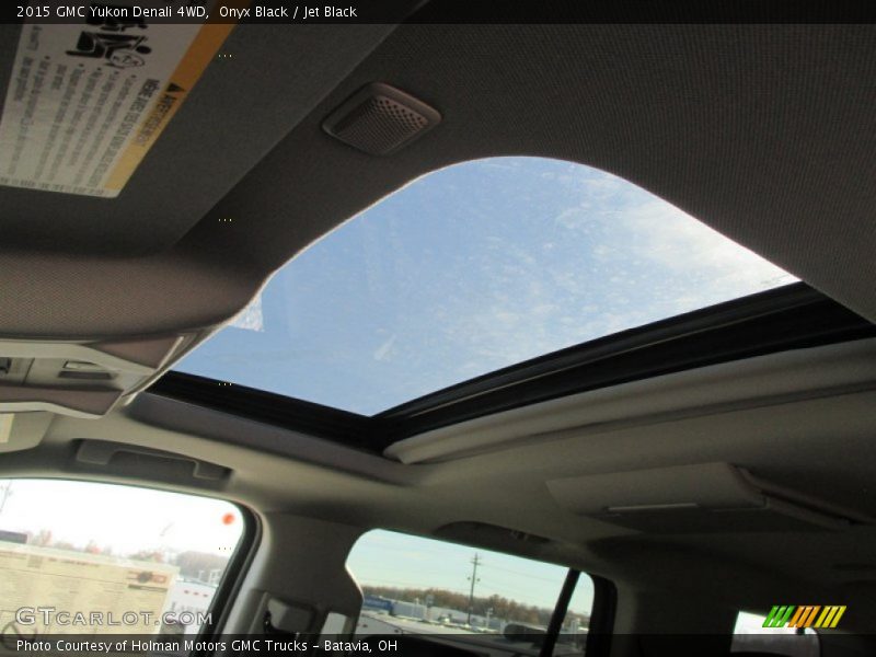 Onyx Black / Jet Black 2015 GMC Yukon Denali 4WD