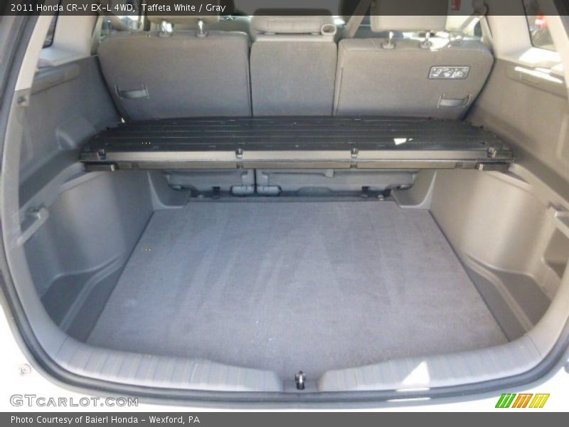 Taffeta White / Gray 2011 Honda CR-V EX-L 4WD