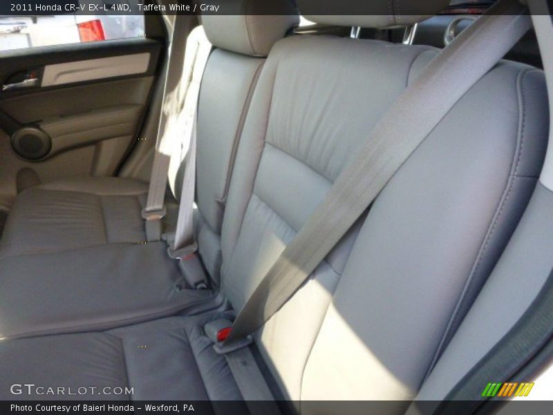 Taffeta White / Gray 2011 Honda CR-V EX-L 4WD