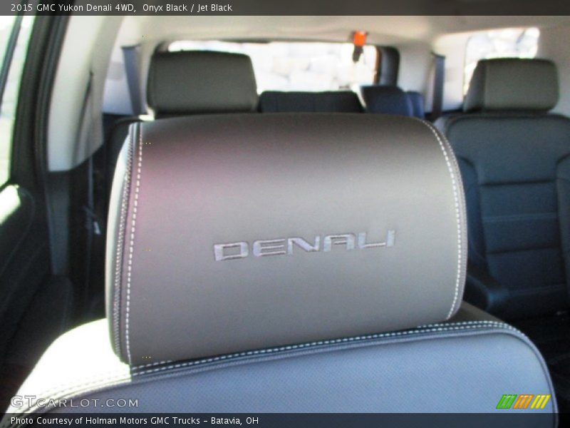 Onyx Black / Jet Black 2015 GMC Yukon Denali 4WD