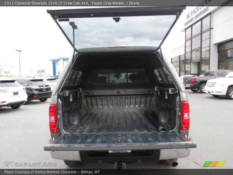Taupe Gray Metallic / Ebony 2011 Chevrolet Silverado 1500 LT Crew Cab 4x4