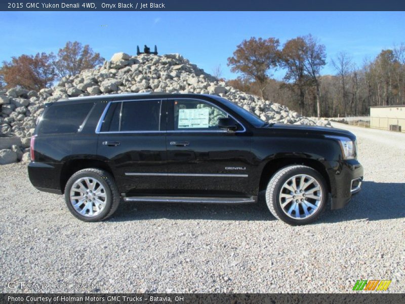 Onyx Black / Jet Black 2015 GMC Yukon Denali 4WD