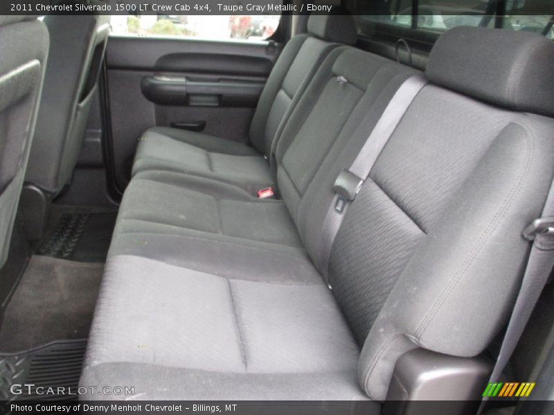 Taupe Gray Metallic / Ebony 2011 Chevrolet Silverado 1500 LT Crew Cab 4x4
