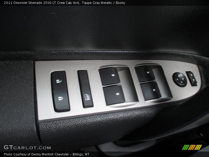 Taupe Gray Metallic / Ebony 2011 Chevrolet Silverado 1500 LT Crew Cab 4x4