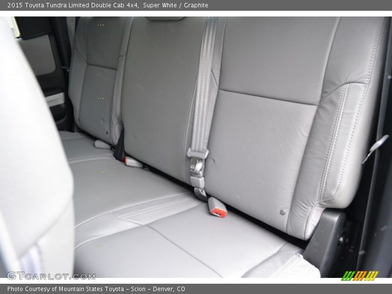 Super White / Graphite 2015 Toyota Tundra Limited Double Cab 4x4