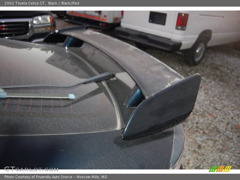 Black / Black/Red 2001 Toyota Celica GT
