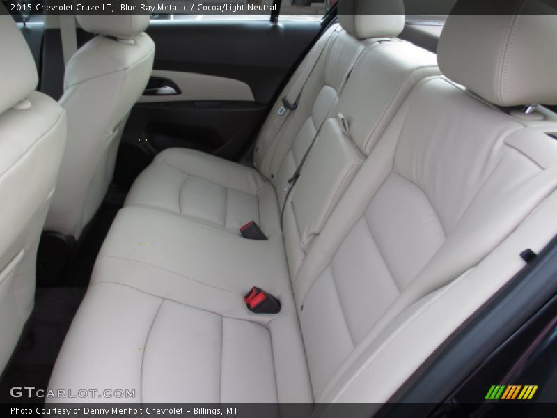 Blue Ray Metallic / Cocoa/Light Neutral 2015 Chevrolet Cruze LT