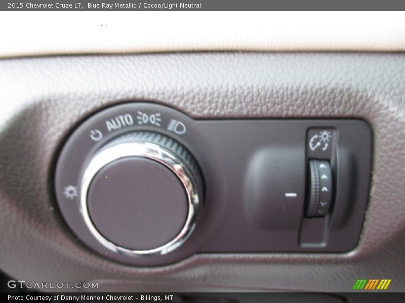 Blue Ray Metallic / Cocoa/Light Neutral 2015 Chevrolet Cruze LT