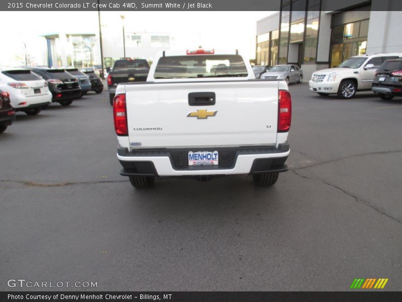 Summit White / Jet Black 2015 Chevrolet Colorado LT Crew Cab 4WD