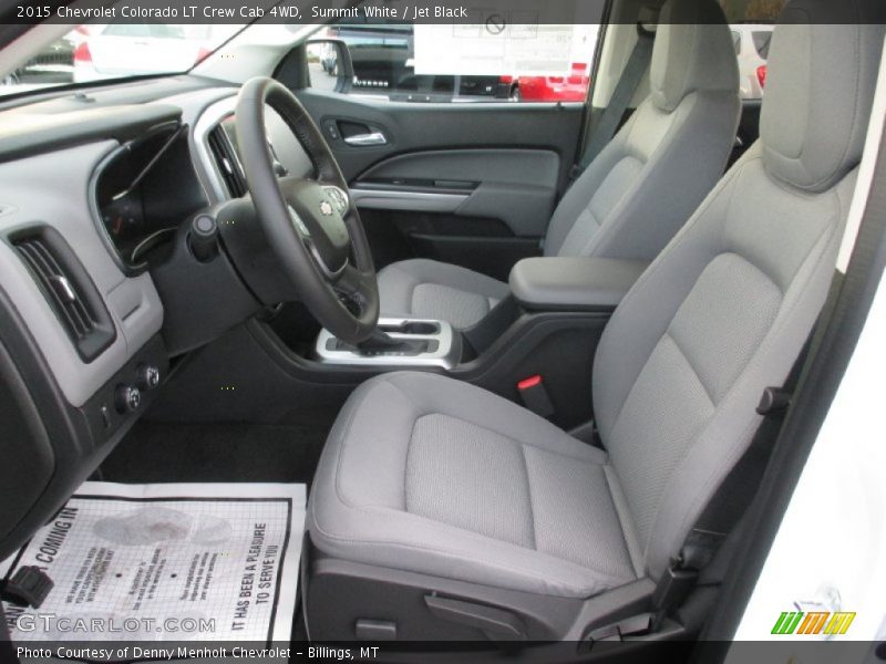 Summit White / Jet Black 2015 Chevrolet Colorado LT Crew Cab 4WD