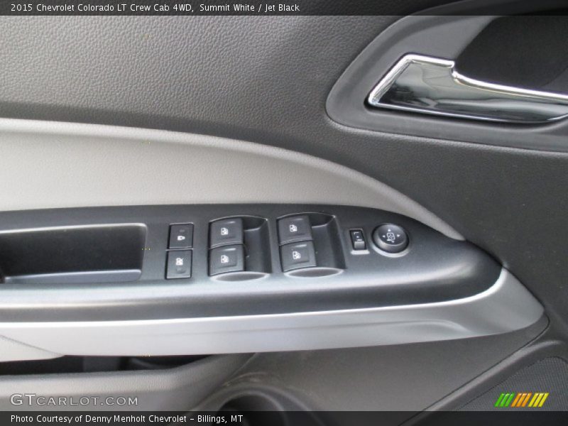 Summit White / Jet Black 2015 Chevrolet Colorado LT Crew Cab 4WD