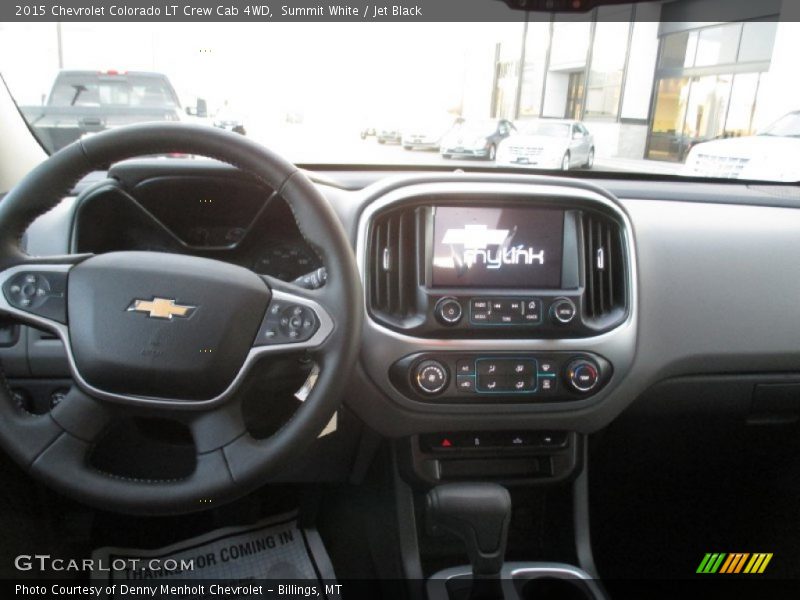 Summit White / Jet Black 2015 Chevrolet Colorado LT Crew Cab 4WD