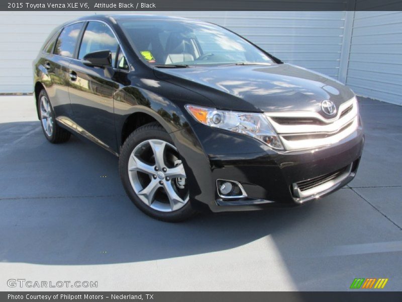 Attitude Black / Black 2015 Toyota Venza XLE V6