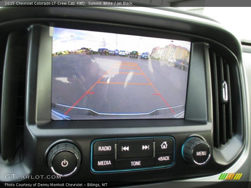 Summit White / Jet Black 2015 Chevrolet Colorado LT Crew Cab 4WD