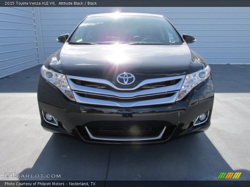Attitude Black / Black 2015 Toyota Venza XLE V6