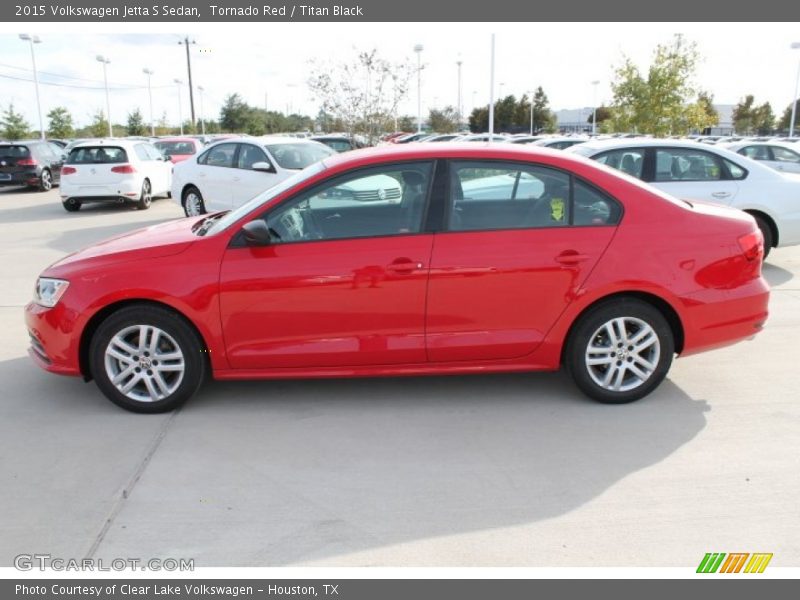  2015 Jetta S Sedan Tornado Red