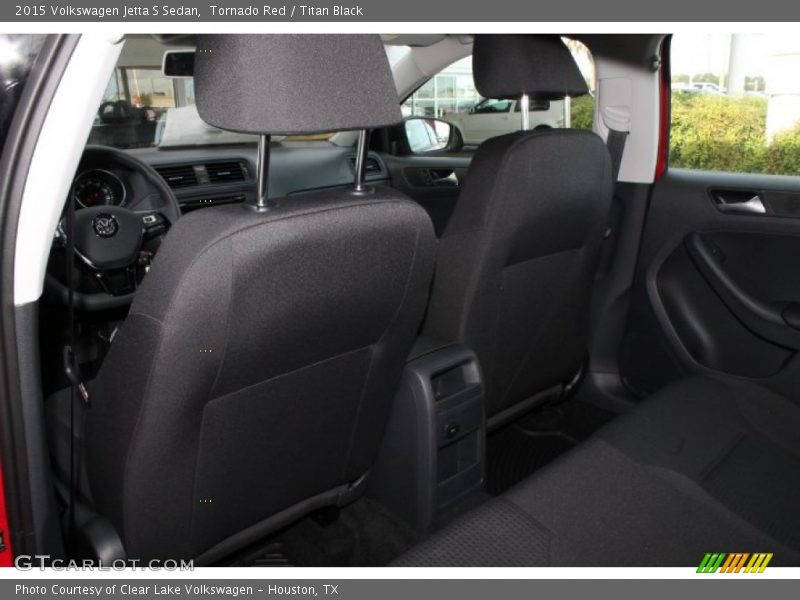 Tornado Red / Titan Black 2015 Volkswagen Jetta S Sedan