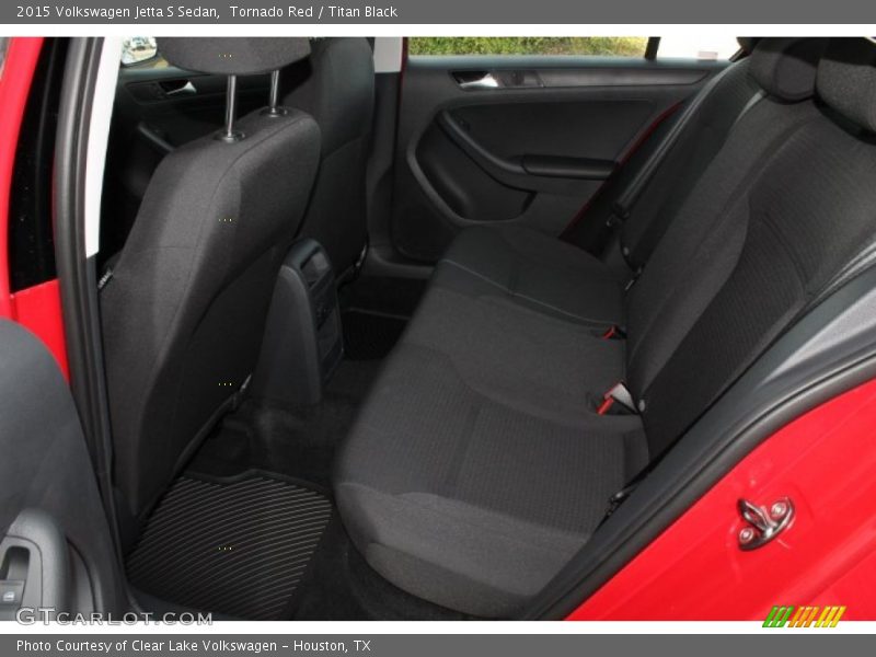Tornado Red / Titan Black 2015 Volkswagen Jetta S Sedan