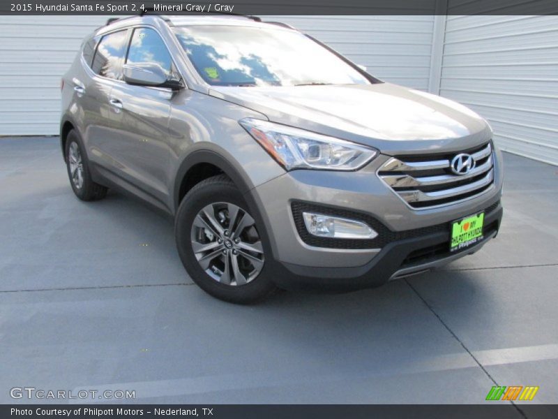 Mineral Gray / Gray 2015 Hyundai Santa Fe Sport 2.4