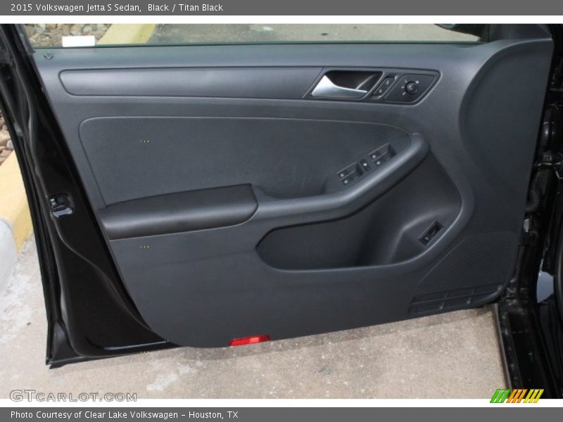 Black / Titan Black 2015 Volkswagen Jetta S Sedan