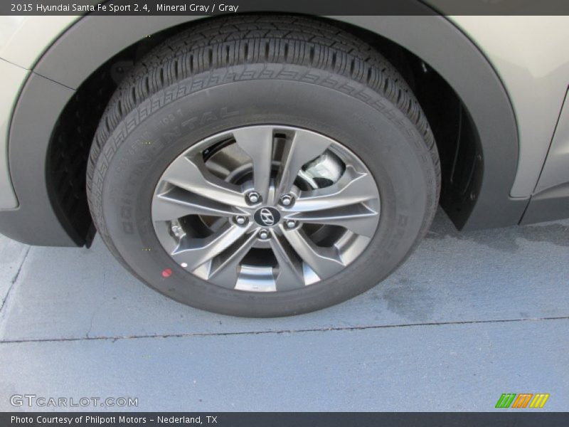 Mineral Gray / Gray 2015 Hyundai Santa Fe Sport 2.4