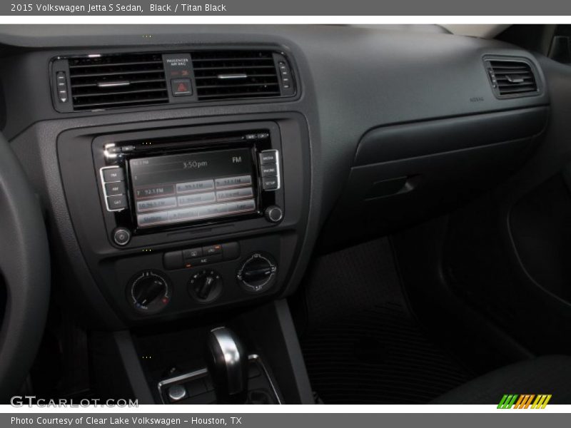 Black / Titan Black 2015 Volkswagen Jetta S Sedan