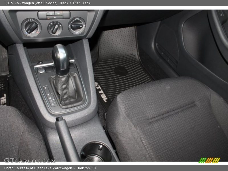 Black / Titan Black 2015 Volkswagen Jetta S Sedan