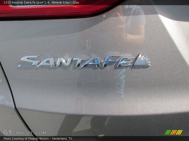 Mineral Gray / Gray 2015 Hyundai Santa Fe Sport 2.4