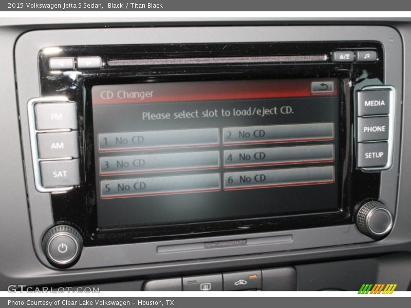 Black / Titan Black 2015 Volkswagen Jetta S Sedan