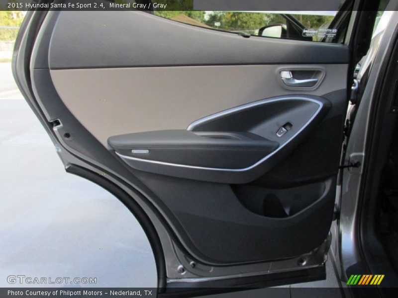 Mineral Gray / Gray 2015 Hyundai Santa Fe Sport 2.4