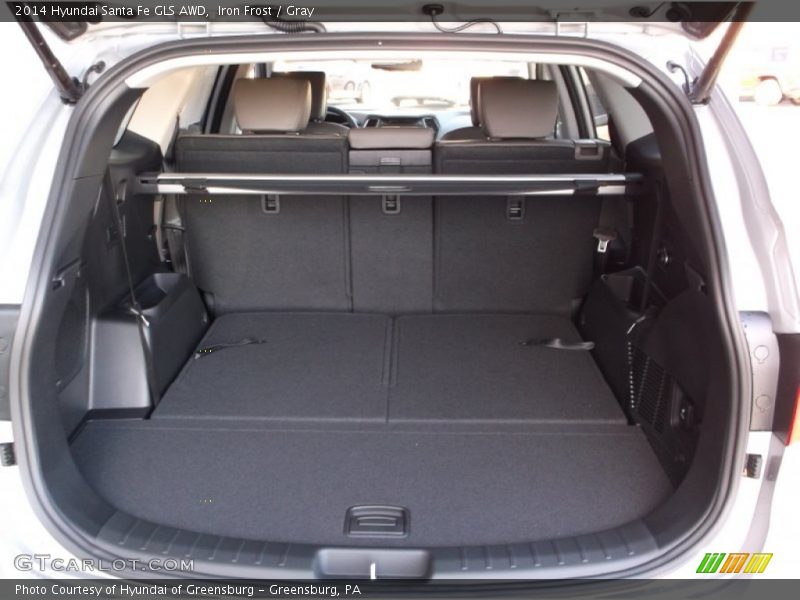 Iron Frost / Gray 2014 Hyundai Santa Fe GLS AWD